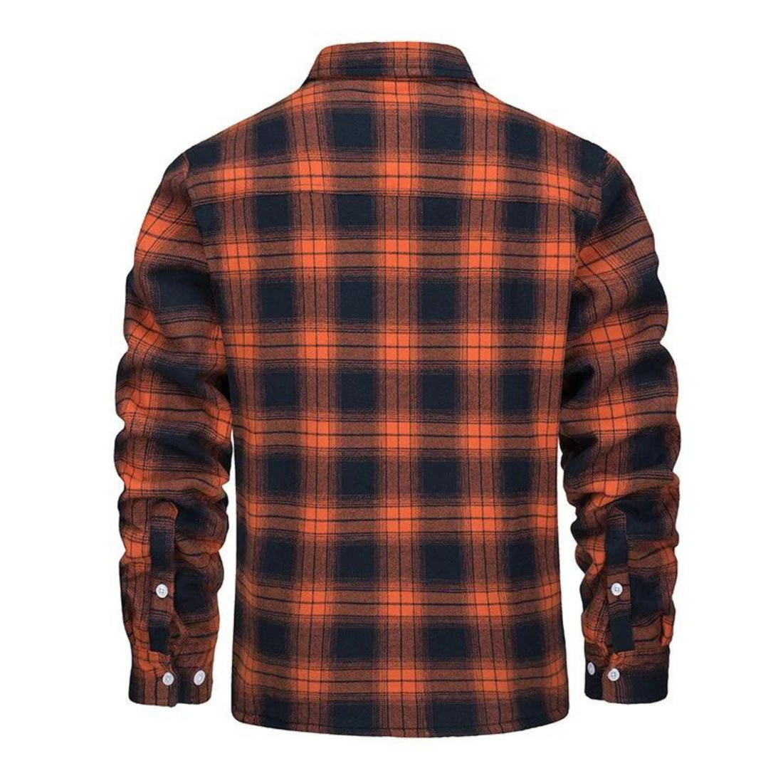 Evans herenjas – warme geruite fleece met comfortabele pasvorm, stijlvol en ideaal voor casual en outdoor activiteiten.