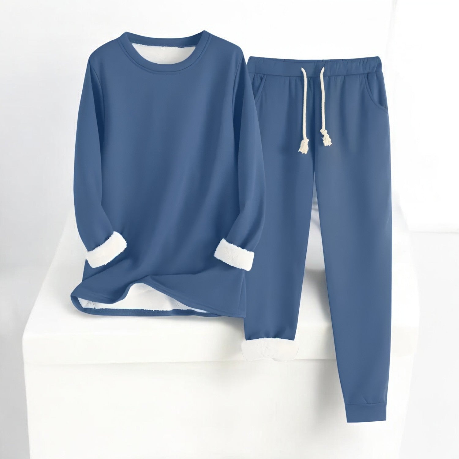 Tweedelige Lounge Set met Sweatshirt en Joggerbroek