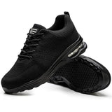 Dames veiligheidsschoenen SteelGuard – stevige werkschoenen met stalen neus, slipvast profiel en comfortabele pasvorm voor optimale bescherming.