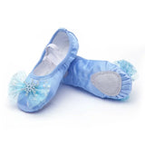 TinyBallet zachte ballerina schoentjes voor meisjes – comfortabele en flexibele schoenen, perfect voor danslessen of speelse activiteiten thuis.
