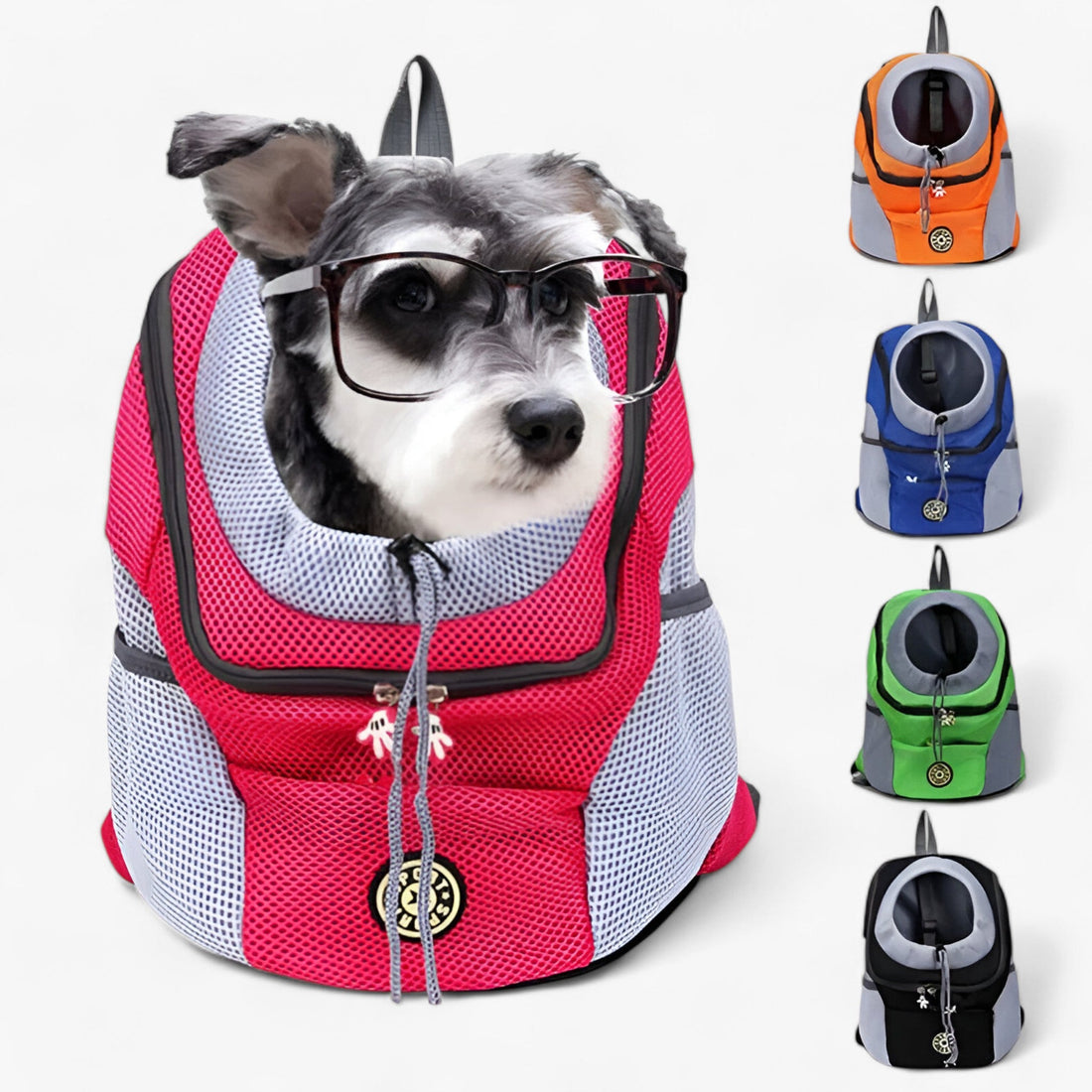 PupCarry ademende huisdieren reistas – comfortabele en veilige draagtas met ventilatie, ideaal voor het reizen met katten en kleine honden.