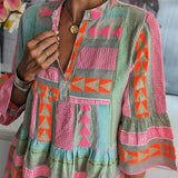 Bohemian Tuniekjurk met Printdetails