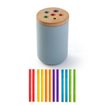 Montessori silicone sorteerspel – sensorisch educatief speelgoed, duurzaam en veilig materiaal, bevordert kleur-, vormherkenning en fijne motoriek bij kinderen.