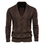 Heren cardigan – stijlvol en tijdloos met knoopsluiting. Perfect voor een klassieke, comfortabele look in elke garderobe.