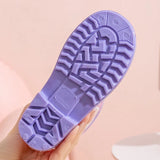 SparklePrincess waterdichte meisjes regenlaarzen met antislipzool – comfortabele en veilige laarzen voor natte dagen en actieve buitenspeelmomenten.