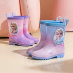 SparklePrincess waterdichte meisjes regenlaarzen met antislipzool – comfortabele en veilige laarzen voor natte dagen en actieve buitenspeelmomenten.