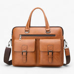 Nexa business tas voor heren – stijlvolle en functionele laptoptas van hoogwaardig leer met ruime indeling en moderne uitstraling voor werk en reizen.