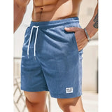 Heren Shorts met Trekkoord en Elastische Taille