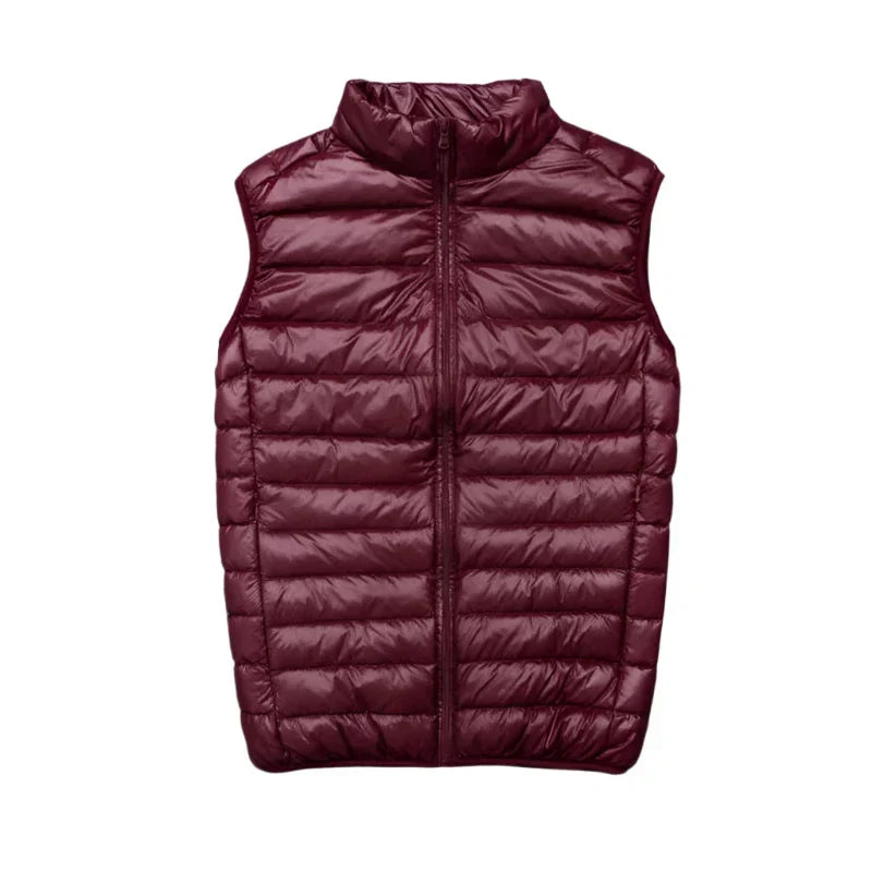 Heren bodywarmer in diverse kleuren – lichtgewicht, warme isolatie en comfortabele, veelzijdige pasvorm.