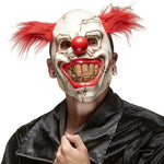 Halloween clown masker – eng en kleurrijk volledig gezichtsmasker van lichtgewicht materiaal, ideaal voor Halloween, cosplay en verkleedfeesten.