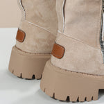 Sofia warme dameslaarzen met rits in diverse kleuren – zachte voering, comfortabele pasvorm en stijlvolle winterlook.