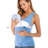 Unisex Tanktop met Geïntegreerde Babydragerzak