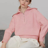 Lucia gebreide damestrui – warme en zachte trui met comfortabele pasvorm, ideaal voor casual winterlooks en stijlvolle laagjes.