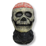 Halloween Ghost Face & skelet masker – volledig gezichtsmasker van ademend materiaal, geschikt voor Halloween, cosplay en verkleedfeesten, lichtgewicht en comfortabel.