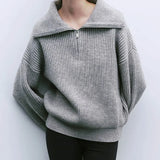 Lucia gebreide damestrui – warme en zachte trui met comfortabele pasvorm, ideaal voor casual winterlooks en stijlvolle laagjes.