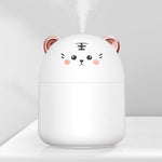 KnuffelBear baby luchtbevochtiger in schattige beervorm – stille en veilige humidifier die zorgen voor een gezonde luchtvochtigheid in de babykamer.