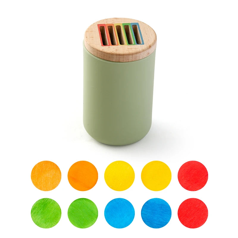 Montessori silicone sorteerspel – sensorisch educatief speelgoed, duurzaam en veilig materiaal, bevordert kleur-, vormherkenning en fijne motoriek bij kinderen.