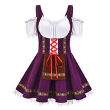 Trendy Oktoberfest dirndl-jurk voor dames – moderne Beierse jurk met elegante pasvorm, stijlvolle details en hoogwaardige stof, perfect voor bierfeesten en thema-evenementen.