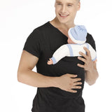 Unisex Tanktop met Geïntegreerde Babydragerzak