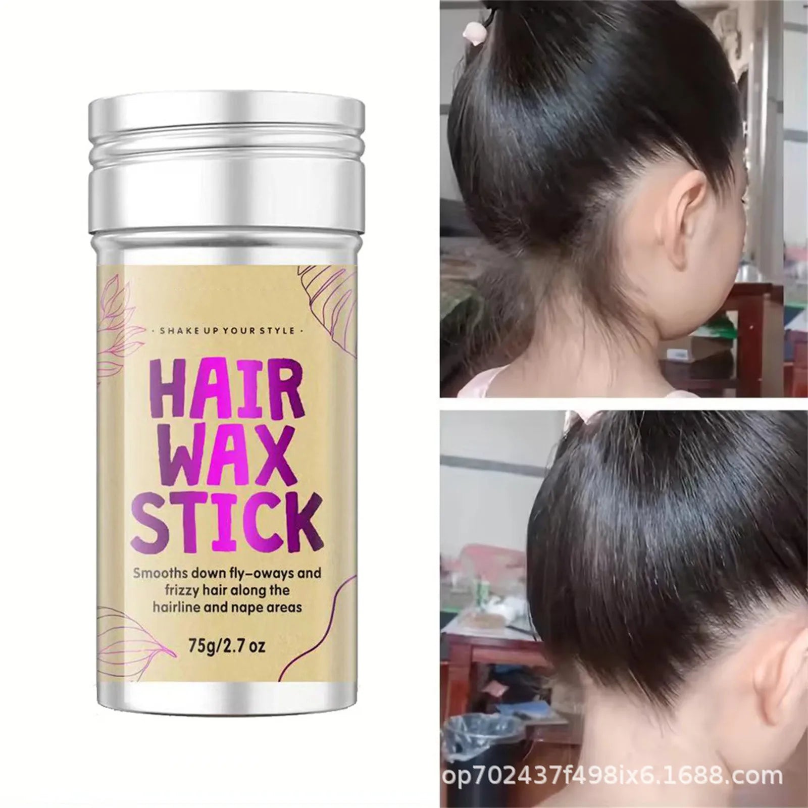 Waxstick – gladmakende gel en ontklittende crème voor een zijdezachte afwerking, ideaal voor het soepel maken van het haar en het verwijderen van klitten.