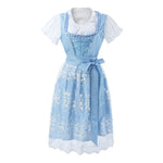 Trendy Oktoberfest dirndljurk – midi damesjurk met modern Beiers ontwerp, flatterende pasvorm en stijlvolle details, perfect voor bierfeesten en thema-evenementen.