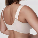 Dames Push-up BH – Draadloze ondersteuning en comfort, ontworpen voor volledige dekking en optimale lift voor grotere borsten. Perfect voor dagelijks gebruik en extra steun zonder concessies te doen aan stijl.








