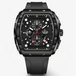 AeroFit sporthorloge voor heren – modern en waterbestendig design met fitness-tracker, hartslagmeter en comfortabele siliconen band voor actieve mannen.