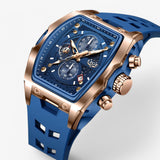 AeroFit sporthorloge voor heren – modern en waterbestendig design met fitness-tracker, hartslagmeter en comfortabele siliconen band voor actieve mannen.