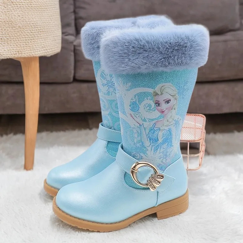SnowPrincess warme meisjes winterlaarzen – comfortabele, isolerende en waterbestendige laarzen ideaal voor koude en natte winterdagen.