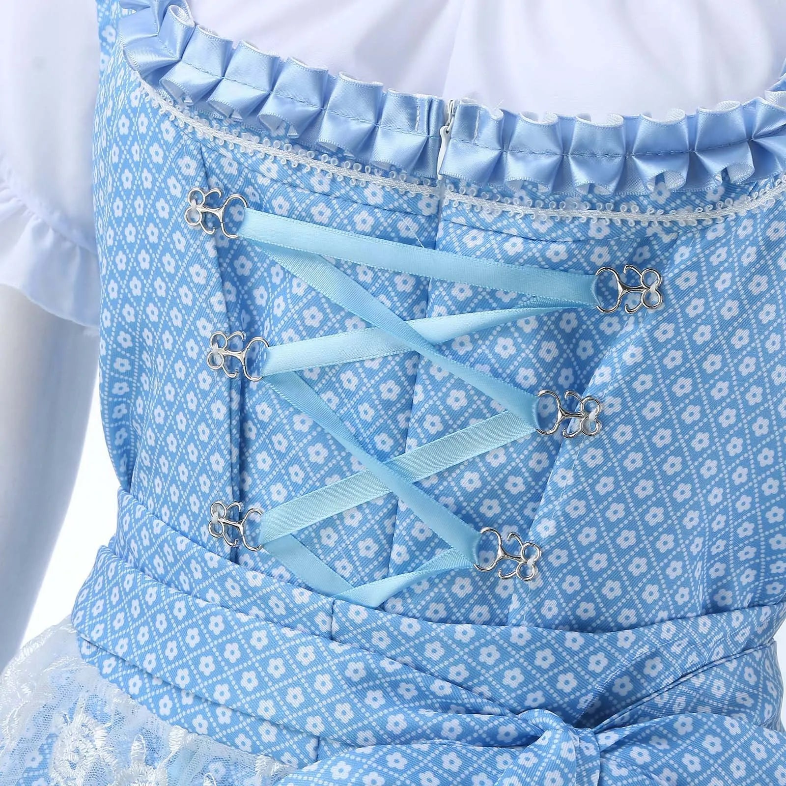 Trendy Oktoberfest dirndljurk – midi damesjurk met modern Beiers ontwerp, flatterende pasvorm en stijlvolle details, perfect voor bierfeesten en thema-evenementen.