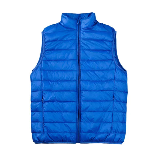 Heren bodywarmer in diverse kleuren – lichtgewicht, warme isolatie en comfortabele, veelzijdige pasvorm.