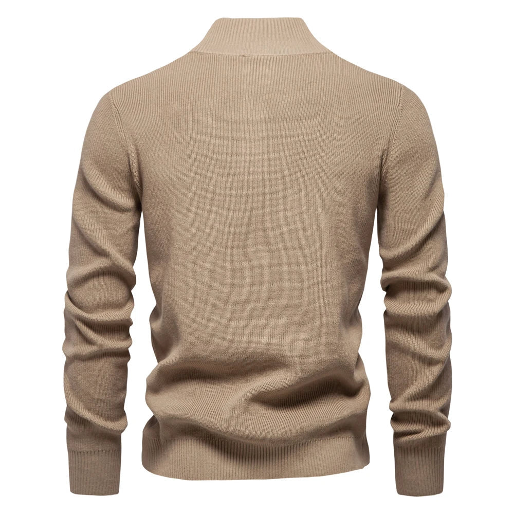 Heren trui met knoopdesign – stijlvol en comfortabel, perfect voor elke dag. Een moderne twist op een klassiek ontwerp voor een casual, modieuze uitstraling.