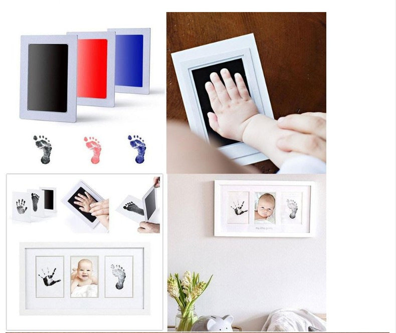 LittlePrints baby hand- & voetafdruk kit – veilige en gebruiksvriendelijke set om blijvende herinneringen vast te leggen met schattige afdrukken van je baby.