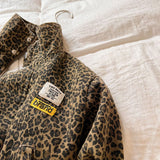 LittleSavannah luipaardprint jas voor kids – stijlvolle en warme kinderjas met trendy dierenprint, perfect voor dagelijks gebruik in herfst en winter.