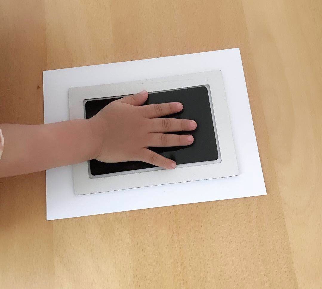 LittlePrints baby hand- & voetafdruk kit – veilige en gebruiksvriendelijke set om blijvende herinneringen vast te leggen met schattige afdrukken van je baby.