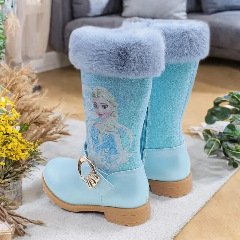 SnowPrincess warme meisjes winterlaarzen – comfortabele, isolerende en waterbestendige laarzen ideaal voor koude en natte winterdagen.