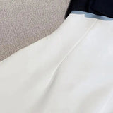 Off-Shoulder Mini Jurk met Strikdetail