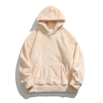 Fleece hoodie – vintage stijl met zachte, warme stof en comfortabele pasvorm voor een trendy en casual look.