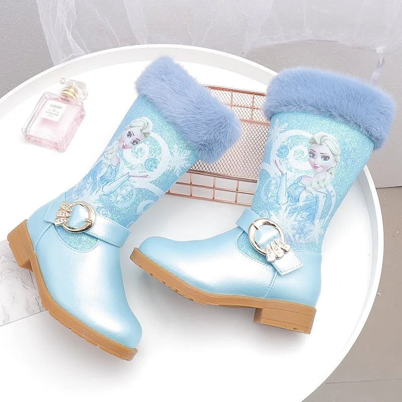 SnowPrincess warme meisjes winterlaarzen – comfortabele, isolerende en waterbestendige laarzen ideaal voor koude en natte winterdagen.