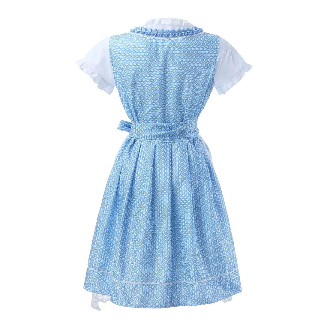 Trendy Oktoberfest dirndljurk – midi damesjurk met modern Beiers ontwerp, flatterende pasvorm en stijlvolle details, perfect voor bierfeesten en thema-evenementen.