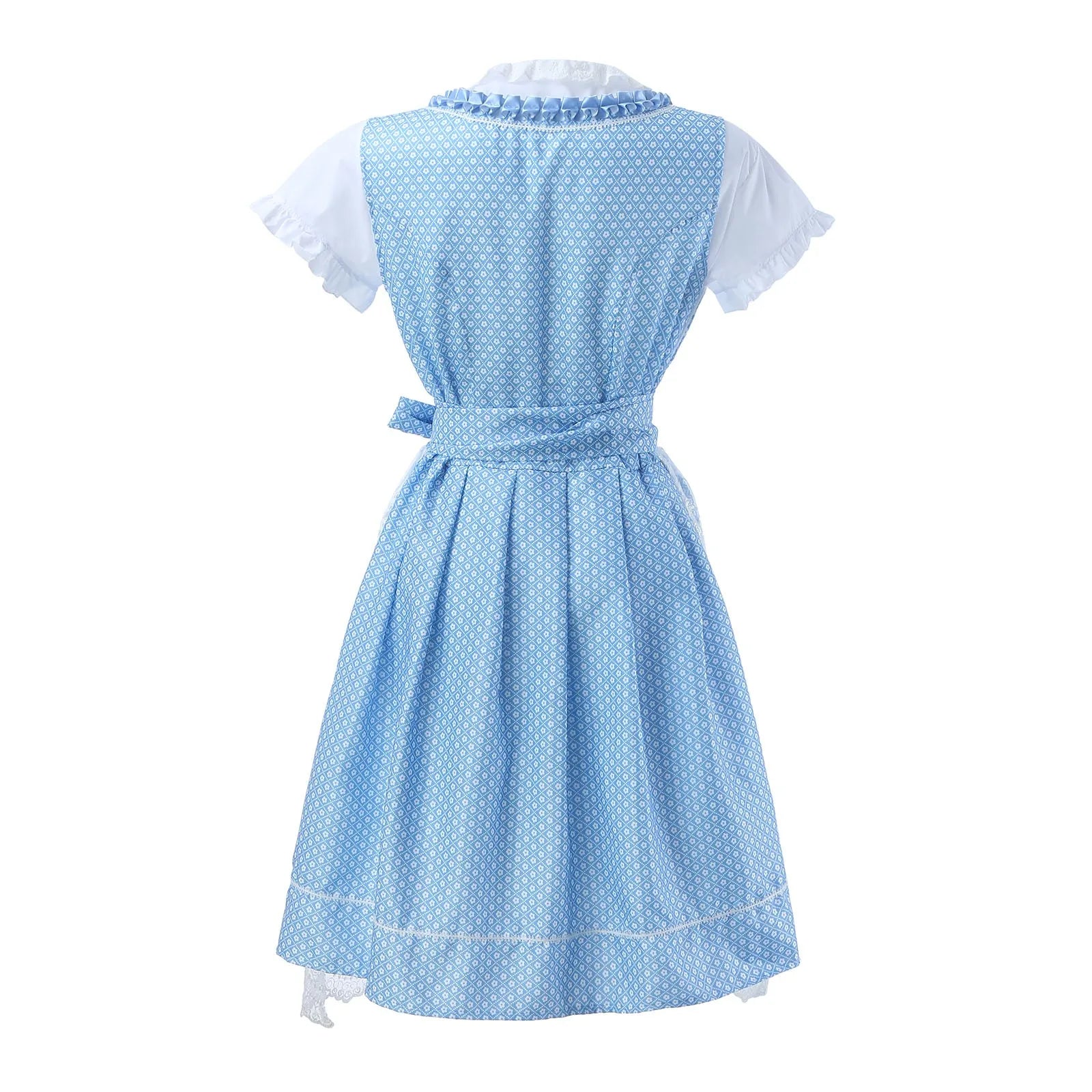 Trendy Oktoberfest dirndljurk – midi damesjurk met modern Beiers ontwerp, flatterende pasvorm en stijlvolle details, perfect voor bierfeesten en thema-evenementen.