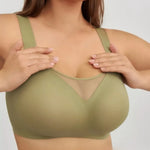 Dames Push-up BH – Draadloze ondersteuning en comfort, ontworpen voor volledige dekking en optimale lift voor grotere borsten. Perfect voor dagelijks gebruik en extra steun zonder concessies te doen aan stijl.








