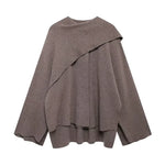 Elora oversized knitted coat voor dames – comfortabele en stijlvolle gebreide jas van zachte, hoogwaardige stof, perfect voor casual en chique winterlooks.