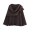 Elora oversized knitted coat voor dames – comfortabele en stijlvolle gebreide jas van zachte, hoogwaardige stof, perfect voor casual en chique winterlooks.