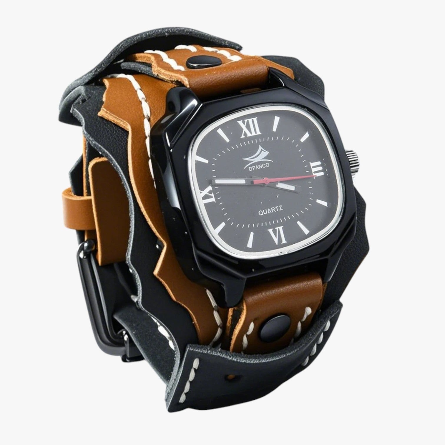 Averon herenhorloge – modern vierkant horloge met roestvrijstalen kast, nauwkeurig uurwerk en stijlvolle uitstraling voor elke gelegenheid