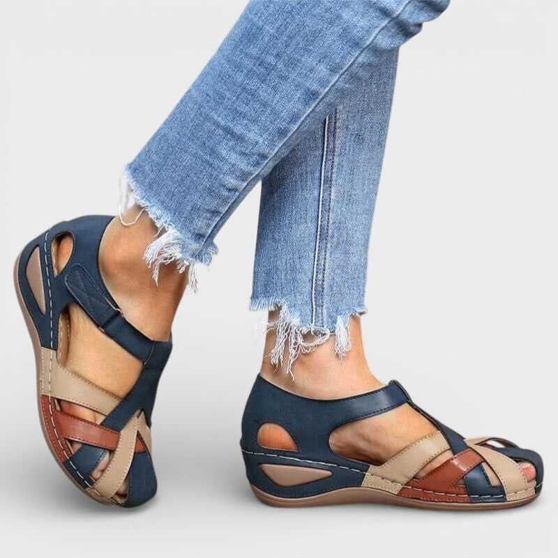 Dames Gladiator Sandalen met Gespsluitingen