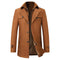 Michael lange trenchcoat voor heren – tijdloos design met elegante snit, waterafstotend materiaal en comfortabele pasvorm voor elke gelegenheid.