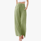 Dames broek met ballonpijpen en elastische taille