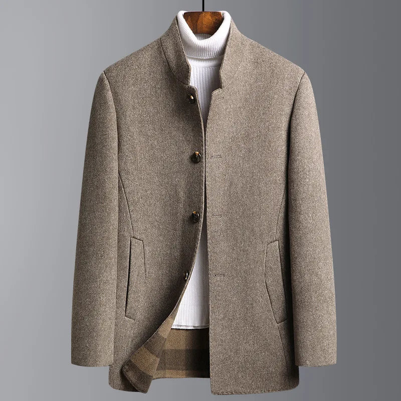 Laim Devaux avantgarde-jas – unieke, modieuze jas met opvallende snit en luxe afwerking, perfect voor een gedurfde en stijlvolle uitstraling.