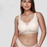 Dames Push-up BH – Draadloze ondersteuning en comfort, ontworpen voor volledige dekking en optimale lift voor grotere borsten. Perfect voor dagelijks gebruik en extra steun zonder concessies te doen aan stijl.








